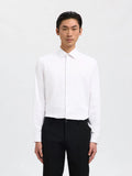 Selected SLIM FILIP PERFORMANCE SHIRT BRIGHT WHITE