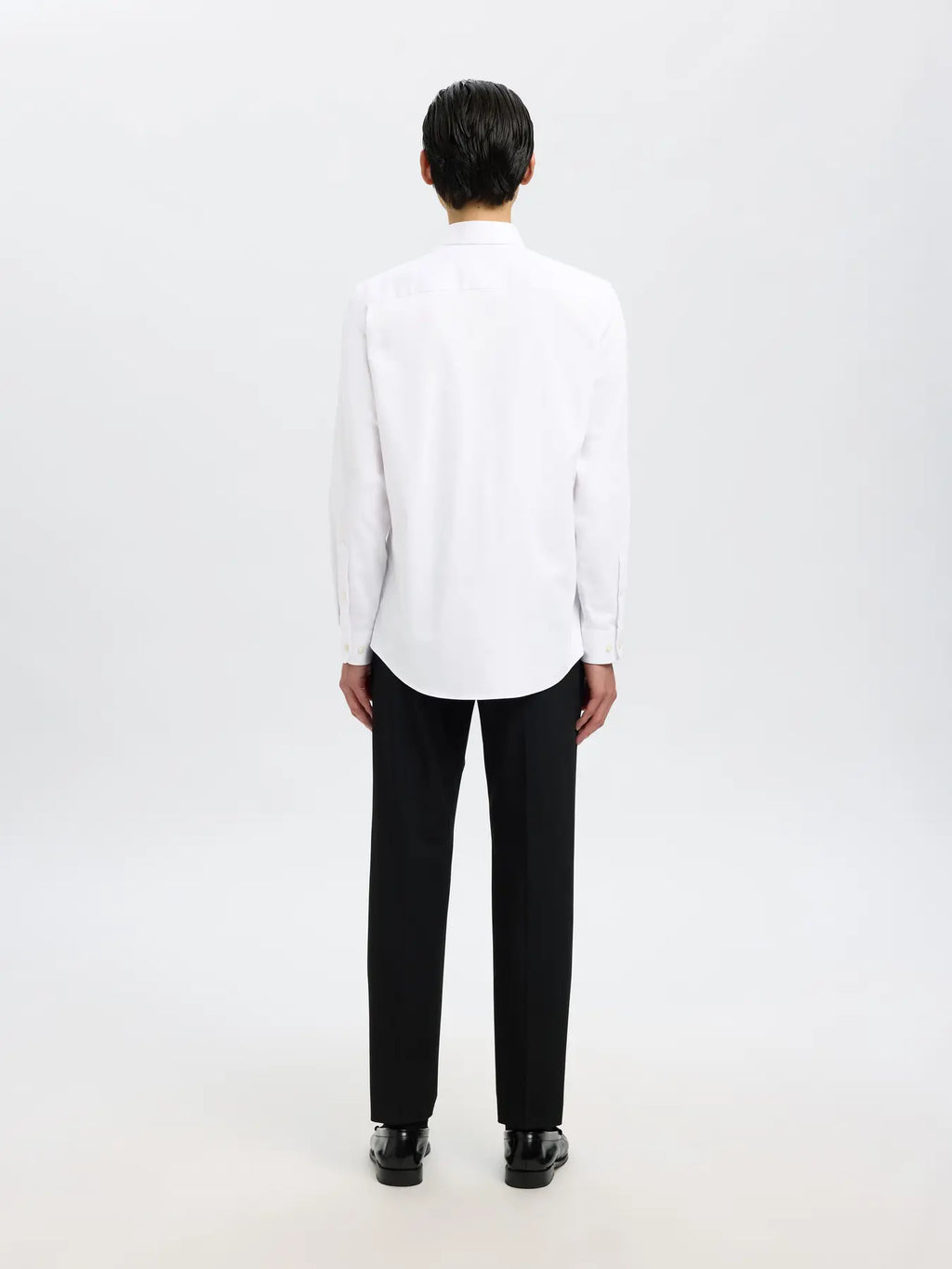 Selected SLIM FILIP PERFORMANCE SHIRT BRIGHT WHITE