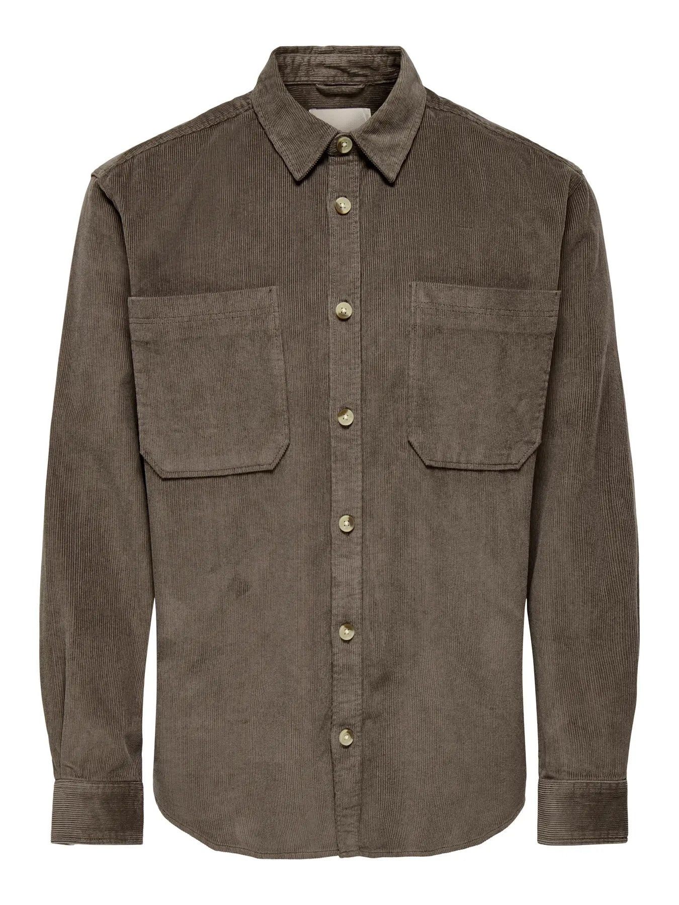 Only & Sons Alp Manchester Overshirt - Brun