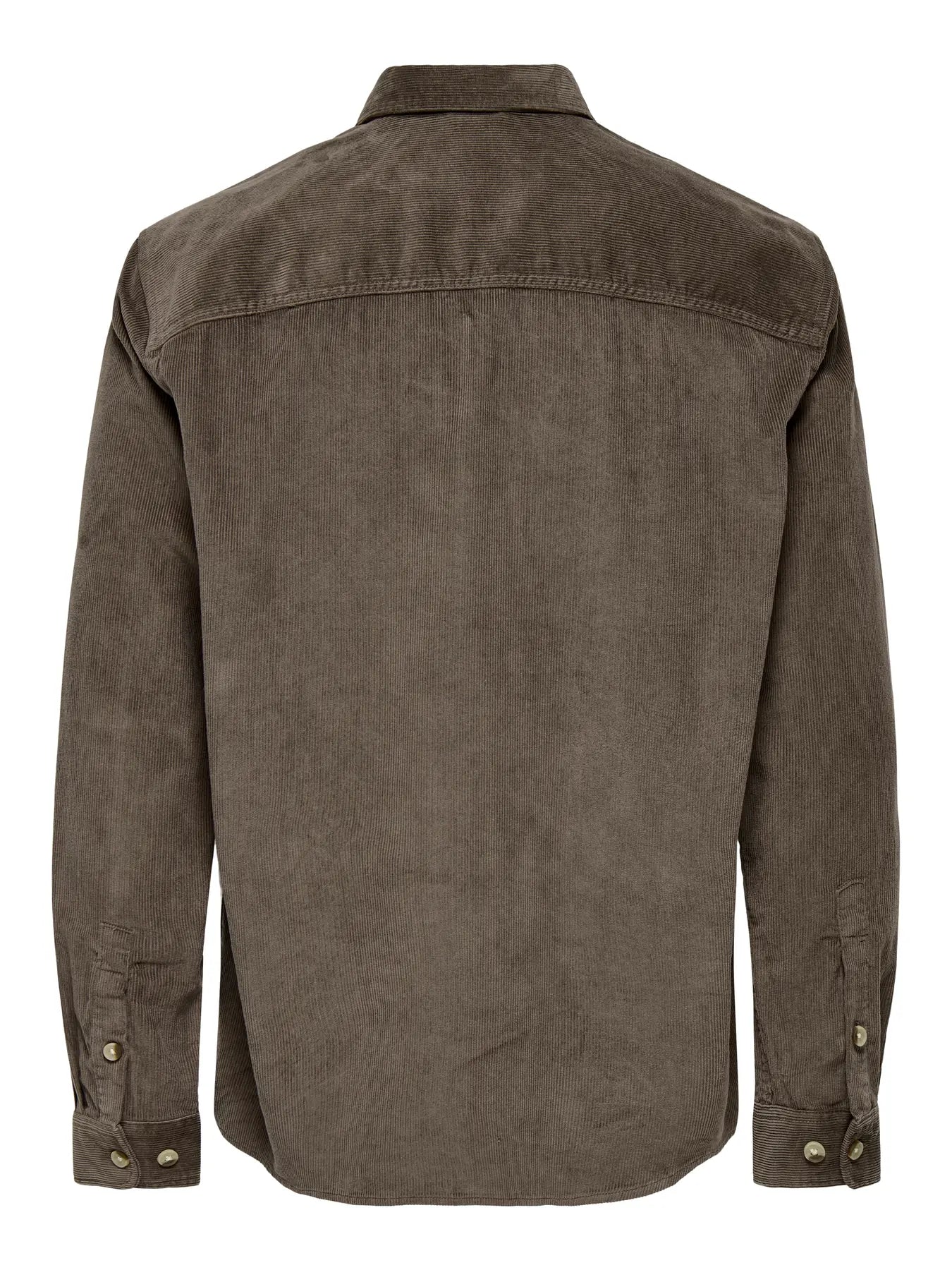 Only & Sons Alp Manchester Overshirt - Brun