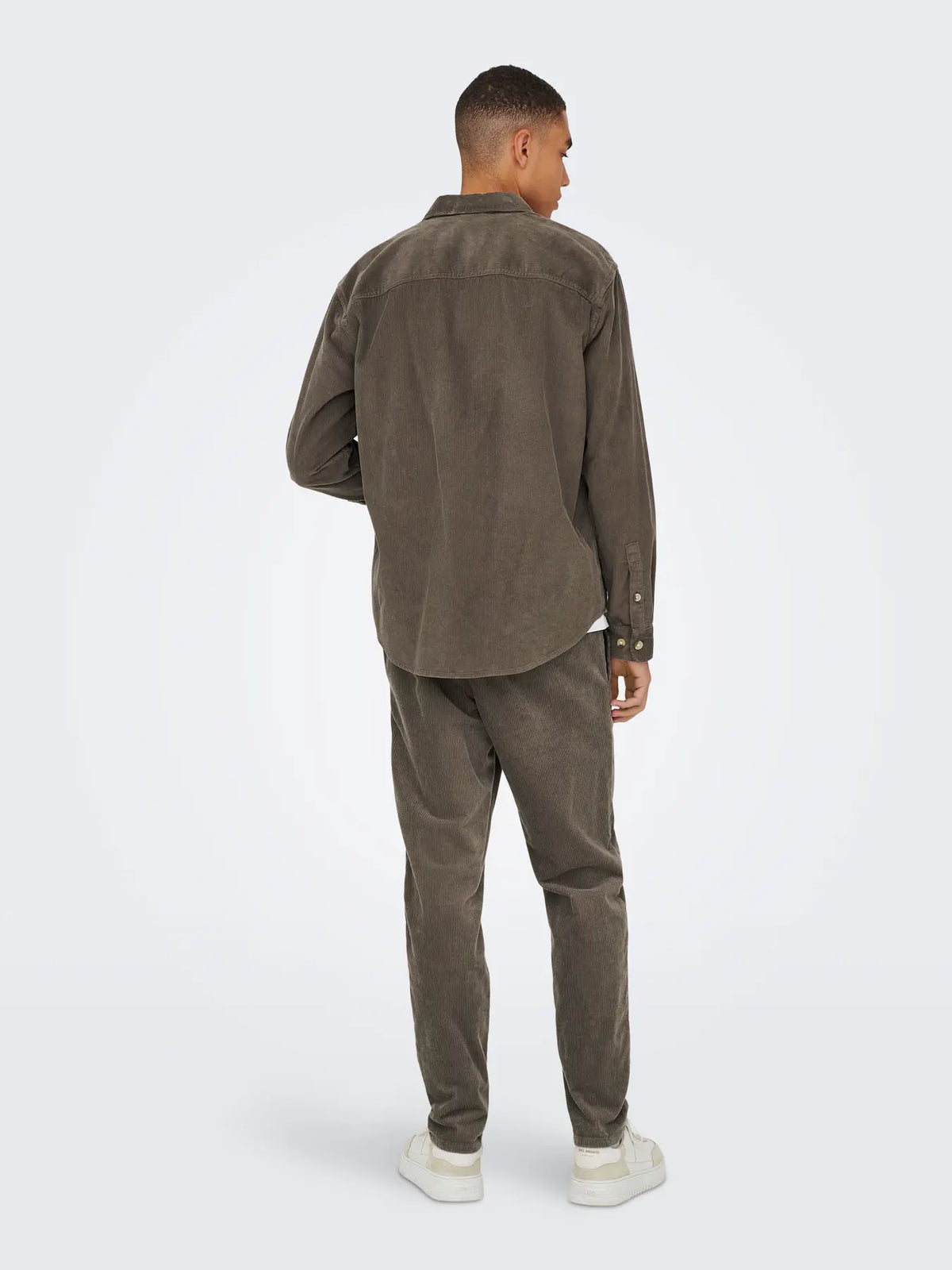 Only & Sons Alp Manchester Overshirt - Brun