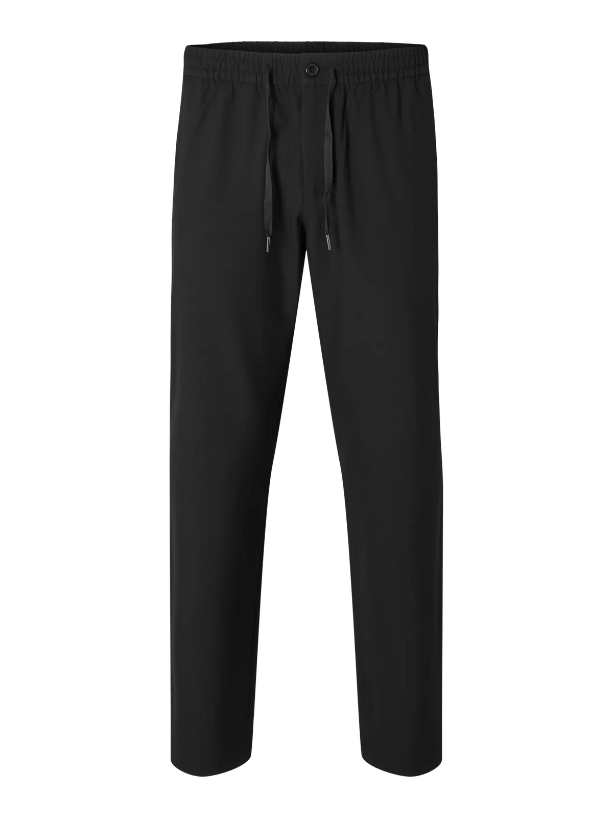 Selected STRAIGHT ROBERT STRING PANT BLACK