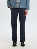 Selected STRAIGHT MILES TWILL PANT - Navy