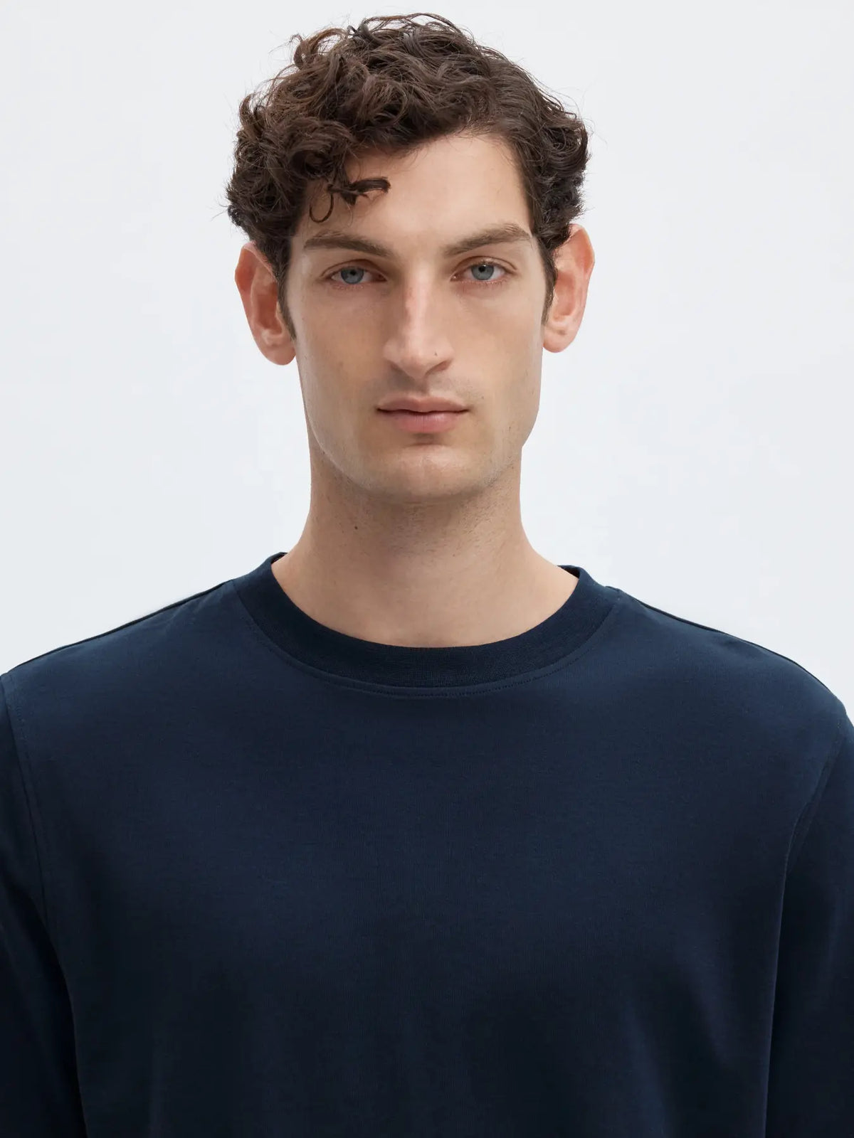 Selected Taj Relaxed Tee - Navy