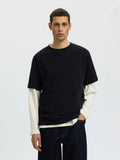 Selected Taj Relaxed Tee - Svart