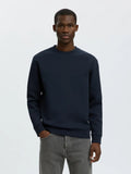 Selected Tom Soft Crewneck - Navy