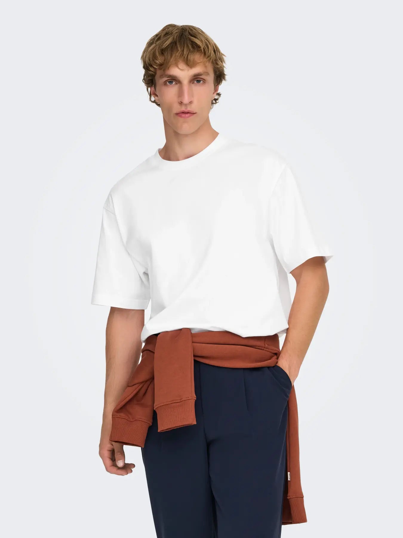 Only & Sons Fred Relaxed T-Shirt - Vit